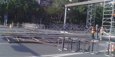 聚焦展覽營銷——辭舊迎新，畢加為深圳羅湖愛國花市搭建